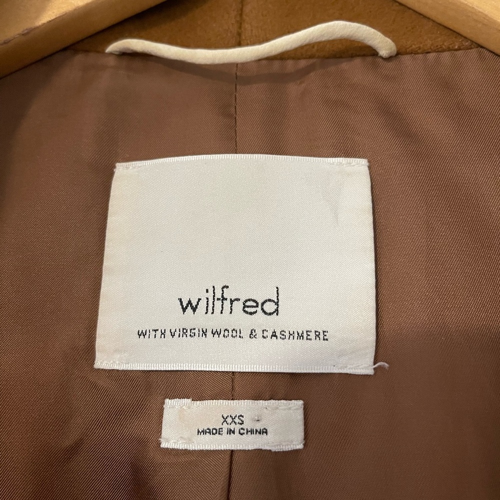 Aritzia Cocoon Coat in Rich Brown - Picture 6 of 6
